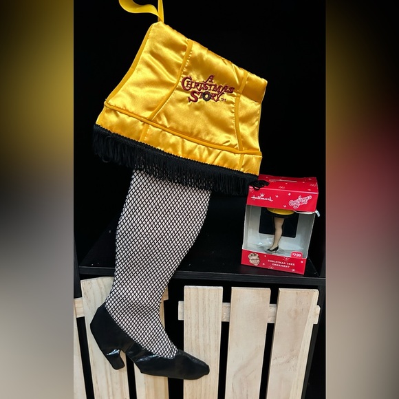 A Christmas story Xmas stocking & ornament in the style of the famous leg lamp - Picture 6 of 9